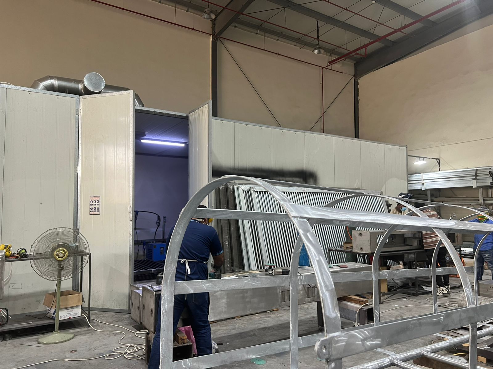 metal works factory in Dubai